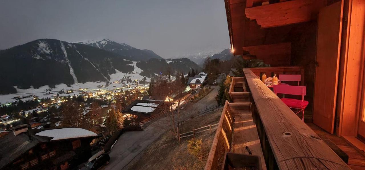 Chambre D'Hotes L'Ours Bleu Les Diablerets Exterior foto