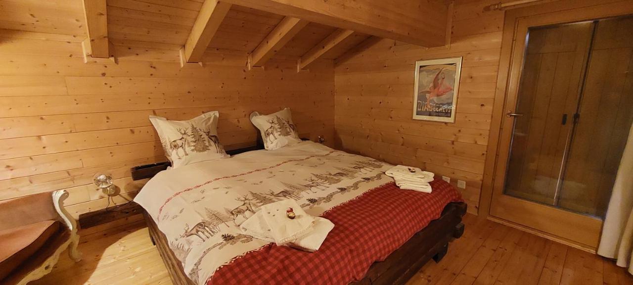 Chambre D'Hotes L'Ours Bleu Les Diablerets Exterior foto