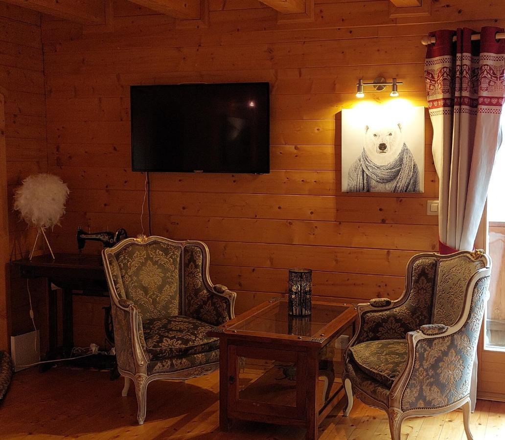 Chambre D'Hotes L'Ours Bleu Les Diablerets Exterior foto