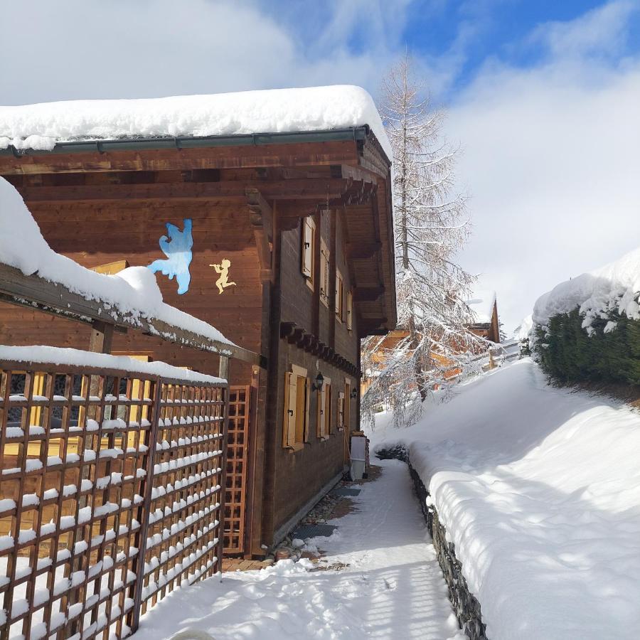 Chambre D'Hotes L'Ours Bleu Les Diablerets Exterior foto